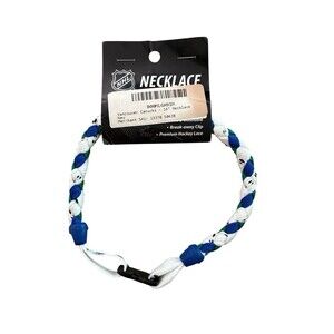 NHL Vancouver Canucks 16” Shoelace Necklace Swannys USA NWT